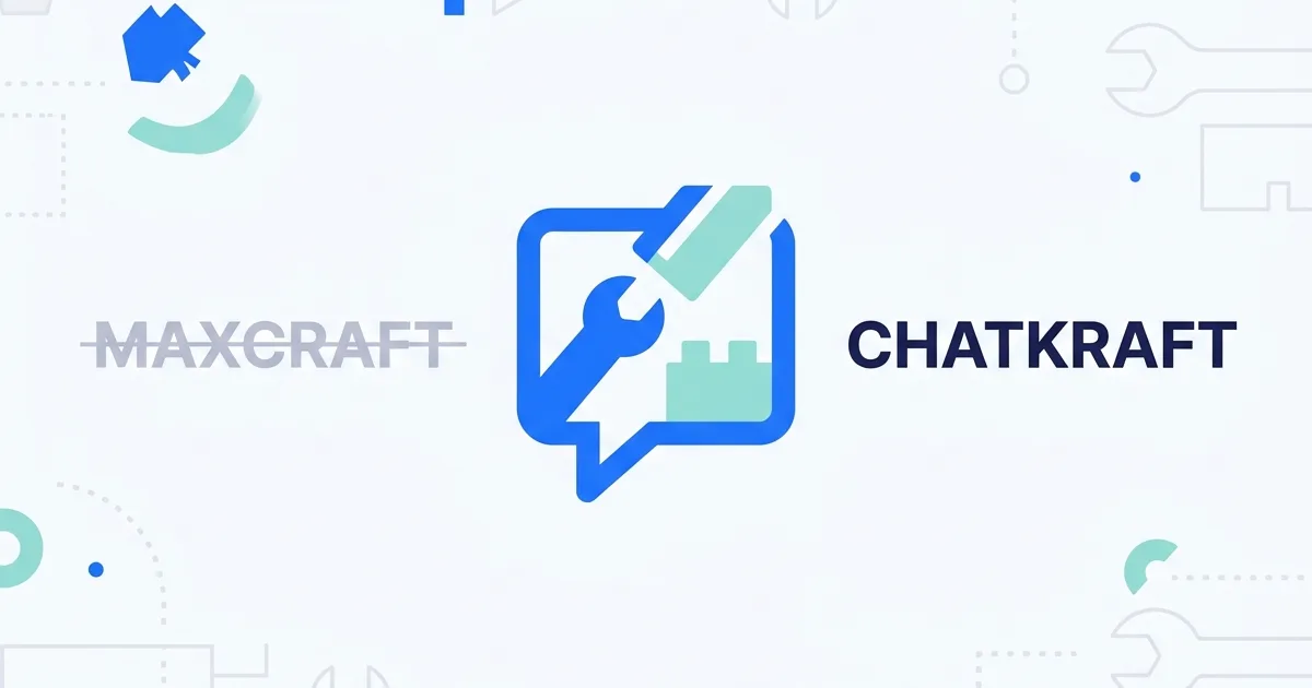 Почему ЧатКрафт вместо MaxCraft